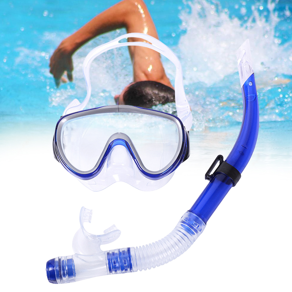หน้ากากดำน้ำและชุดสน็อกเกิล หน - Freediving Mask Set บทวิจารณ์และราคา