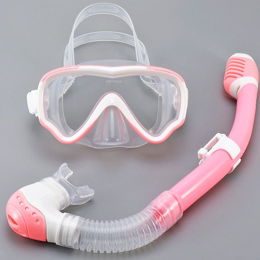 ชุดหน้ากากดำน้ำสำหรับเด็กแว่นต - Freediving Mask Set บทวิจารณ์และราคา