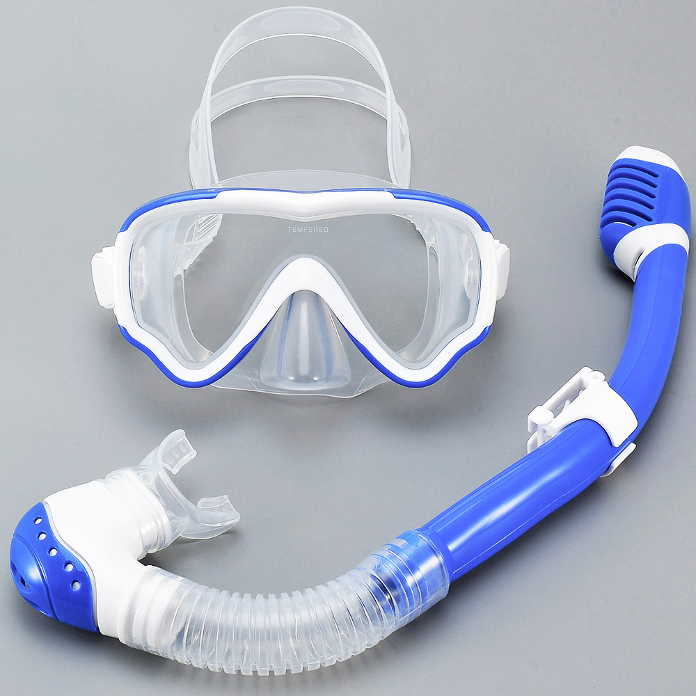 ชุดหน้ากากดำน้ำสำหรับเด็กแว่นต - Freediving Mask Set บทวิจารณ์และราคา
