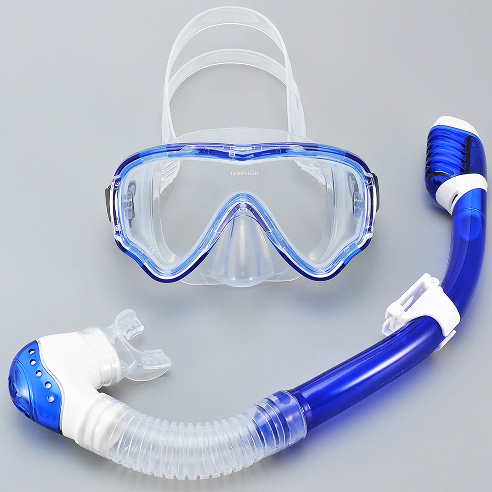 ชุดหน้ากากดำน้ำสำหรับเด็กแว่นต - Freediving Mask Set บทวิจารณ์และราคา