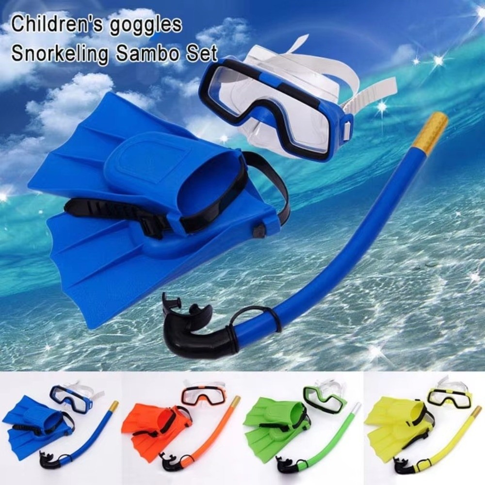 ใหม่ชุดหน้ากากดำน้ำเด็กป้องกัน - Freediving Mask Set บทวิจารณ์และราคา