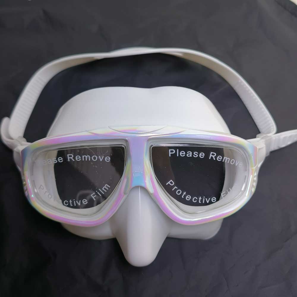 หน้ากากดำน้ำฟรีไดฟ์วิ่งแบบ uni - Freediving Mask Set บทวิจารณ์และราคา