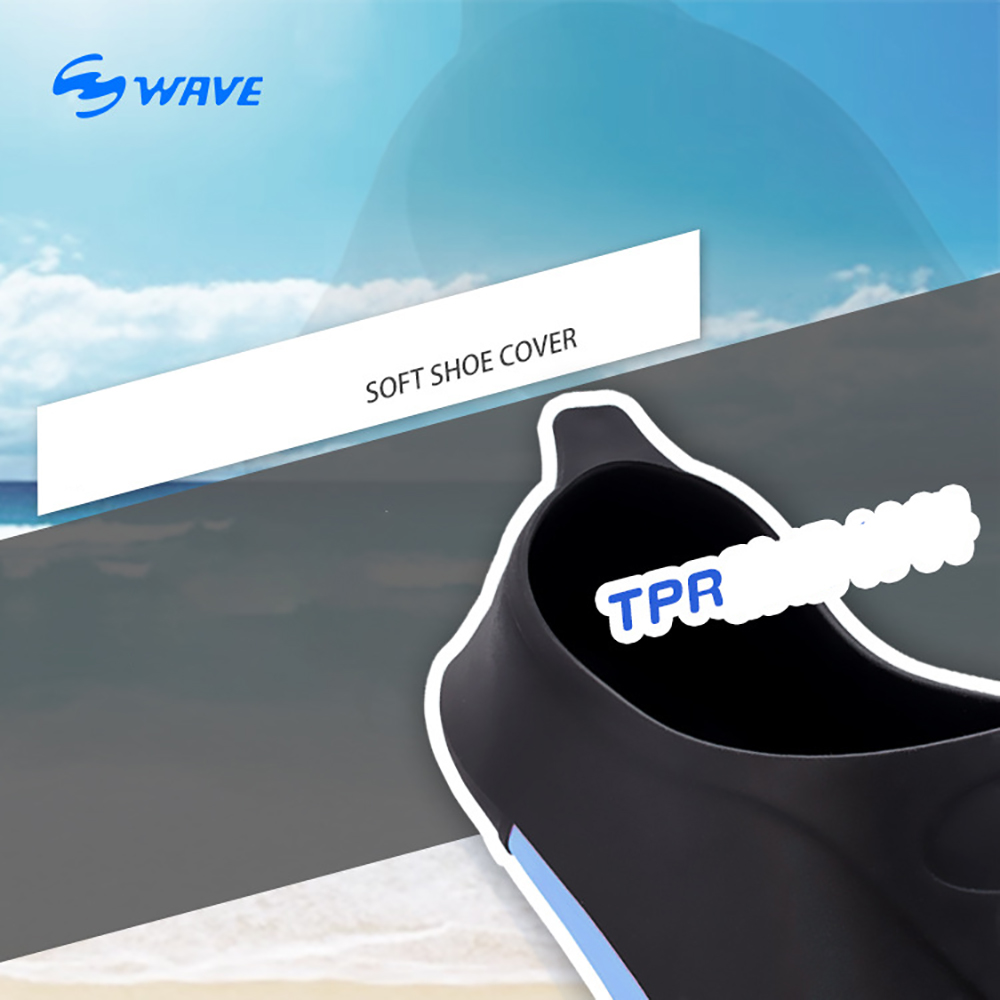 Professional ดําน้ํา Fins ยืดห - Aquatic Sports Shoes บทวิจารณ์และราคา