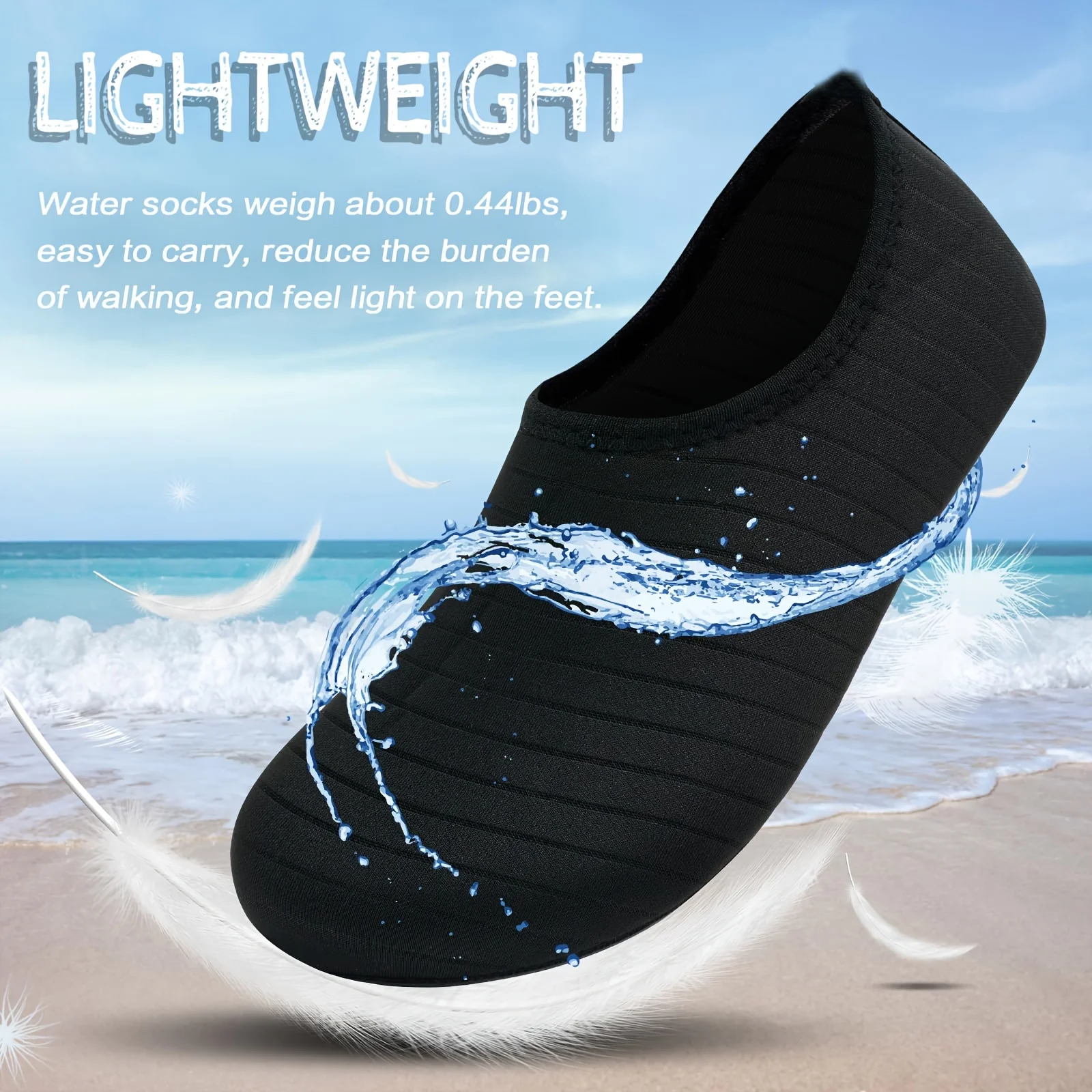 1 คู่รองเท้าน้ำผู้หญิงผู้ชายถุ - Aquatic Sports Shoes บทวิจารณ์และราคา