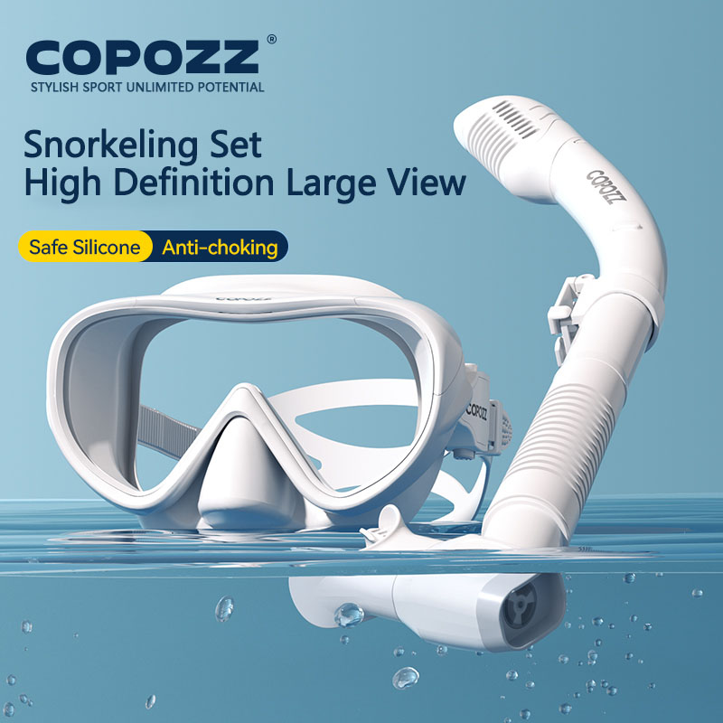 COPOZZ หน้ากากดำน้ำแบบใหม่ หน้ - Freediving Mask Set บทวิจารณ์และราคา