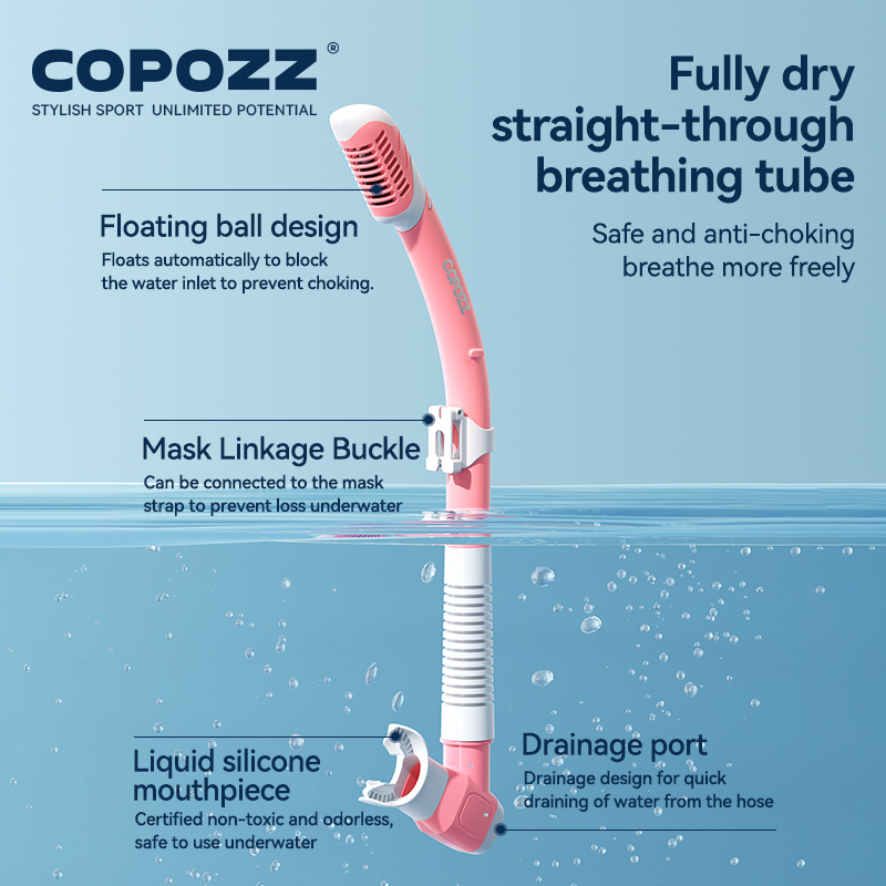 COPOZZ หน้ากากดำน้ำแบบใหม่ หน้ - Freediving Mask Set บทวิจารณ์และราคา