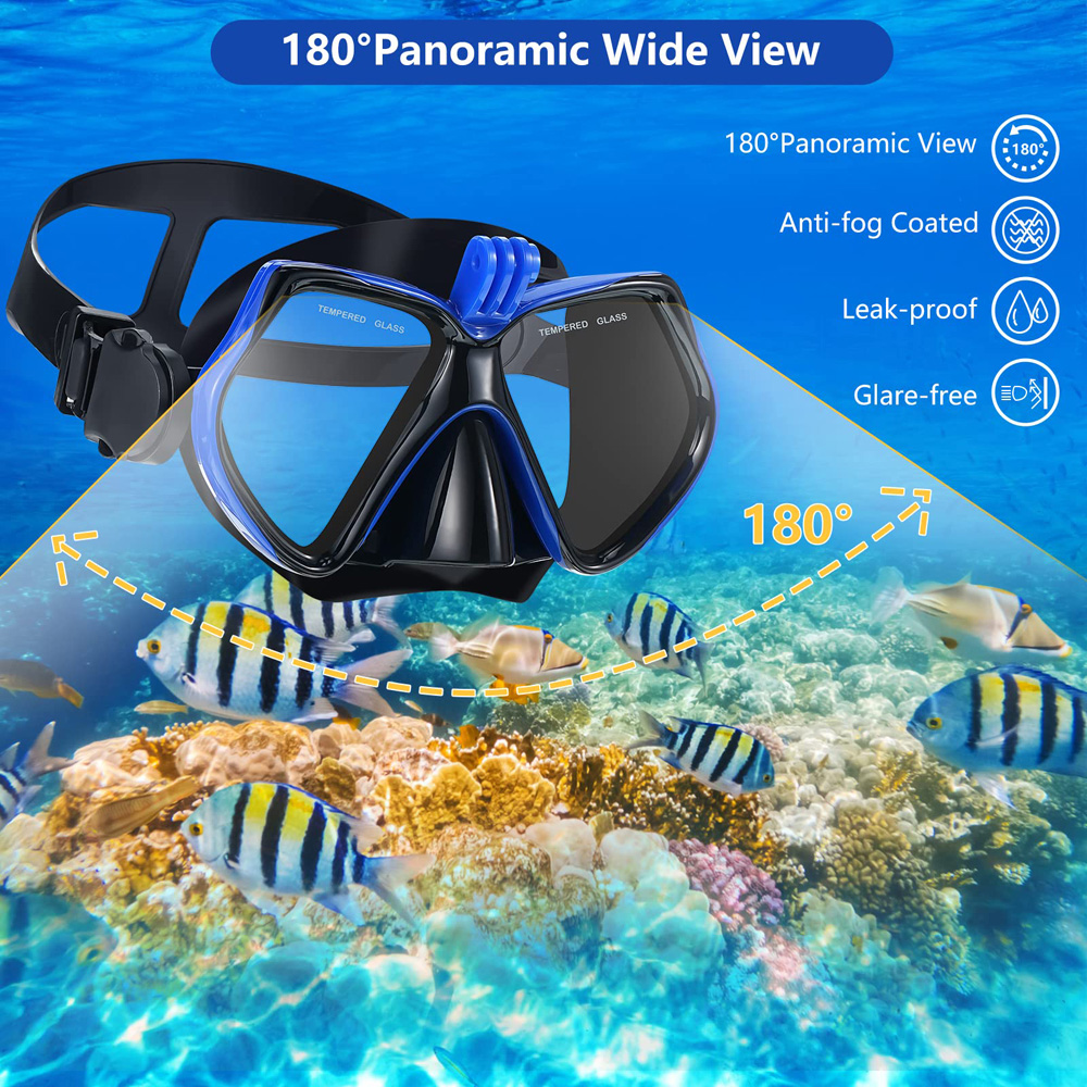 JoyMaySun Professional หน้ากาก - Freediving Mask Set บทวิจารณ์และราคา