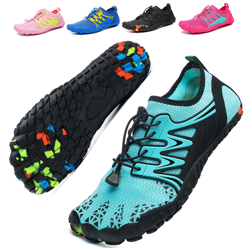 รองเท้าลุยน้ำสำหรับทุกเพศรองเท - Aquatic Sports Shoes บทวิจารณ์และราคา